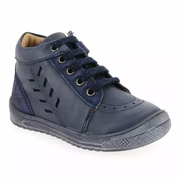 Kickers BILOP - Marine Métalisé Marine Métalisé 3 Kickers BILOP - Marine Métalisé Marine Métalisé