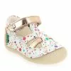 Kickers SUSHY BLOSSOM - Blanc Multi Blanc Multi -BOTTINES Soldes Magasin 64214 01 01 1