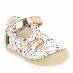 Kickers SUSHY BLOSSOM - Blanc Multi Blanc Multi
