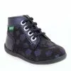 Kickers BONBON-2 FLOWER - Marine Marine 1 Kickers BONBON-2 FLOWER - Marine Marine -BOTTINES Soldes Magasin 64218 02 01
