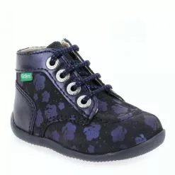 Kickers BONZIP-2 FLOWER - Marine Marine