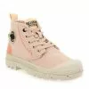 Palladium PAMPA ORGANIC K - Rose Rose -BOTTINES Soldes Magasin 66107 01 01