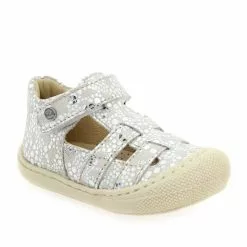 Naturino BEDE E22 - Blanc Argent Blanc Argent