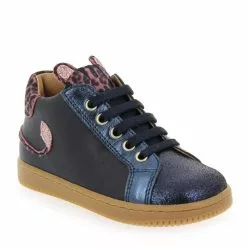 Babybotte FLEOPARD - Gris Orange Gris Orange