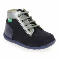 Kickers BONZIP-2 H20 - Marine Argent Marine Argent