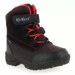 Kickers JUMP WPF - Noir Rouge Noir Rouge